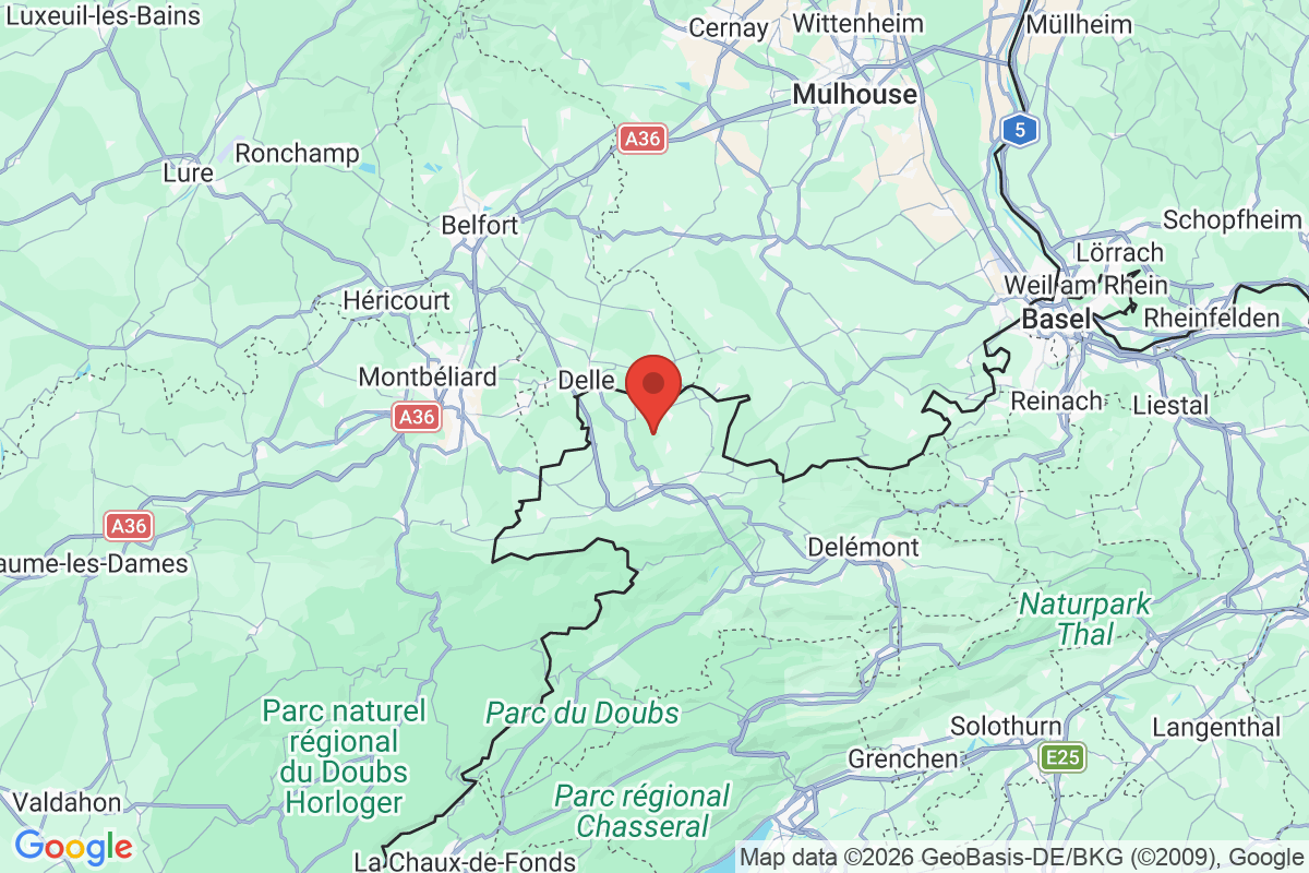 Carte de l'activité