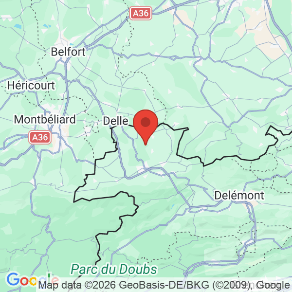 Carte de l'activité