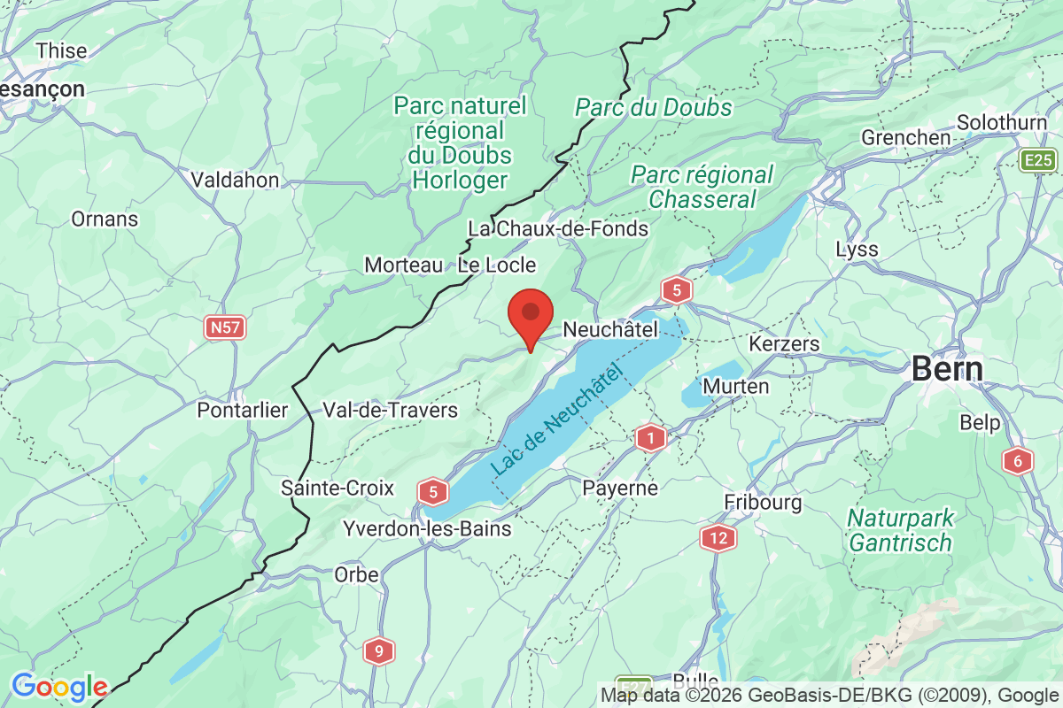 Carte de l'activité