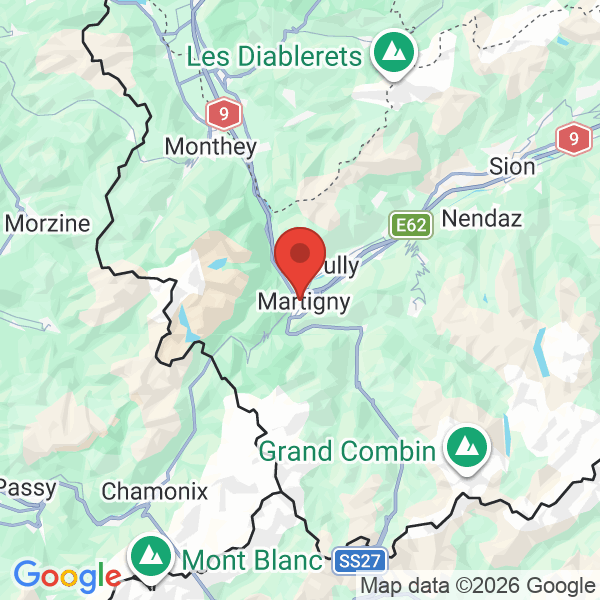 Carte de l'activité