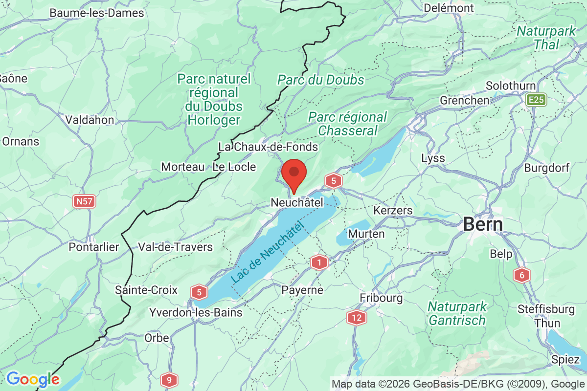 Carte de l'activité