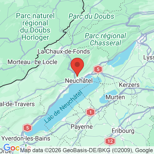 Carte de l'activité