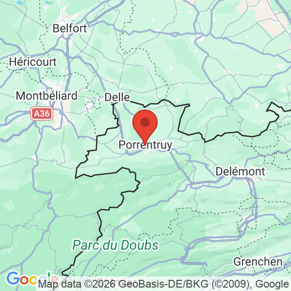 Carte de l'activité