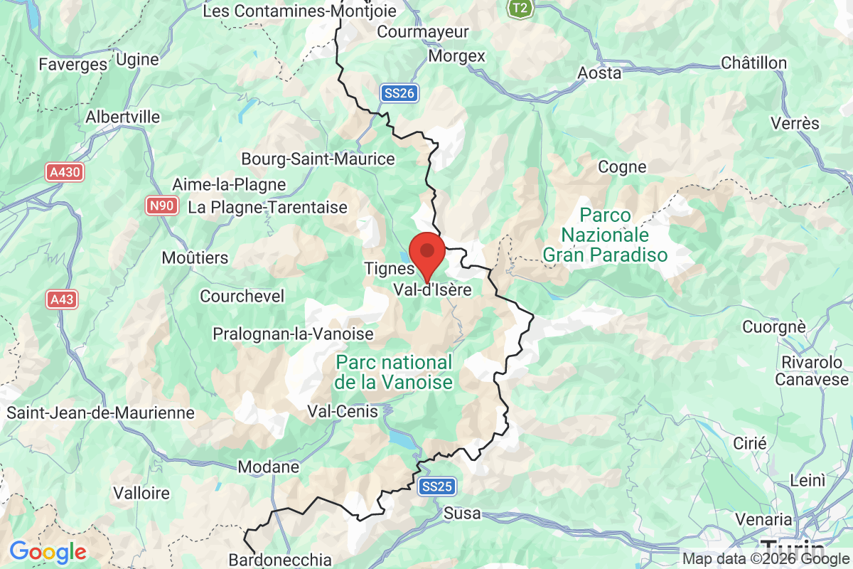 Carte de l'activité