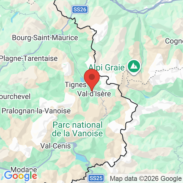 Carte de l'activité