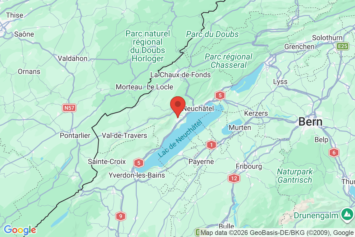 Carte de l'activité