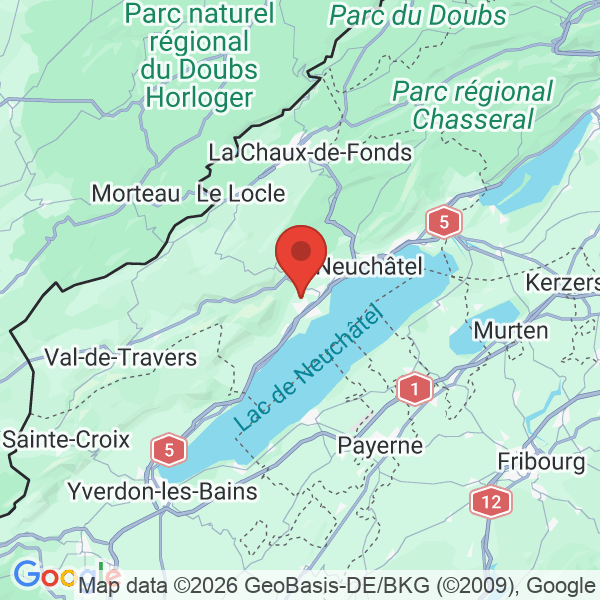 Carte de l'activité