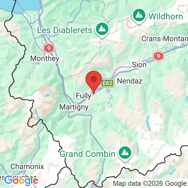 Carte de l'activité