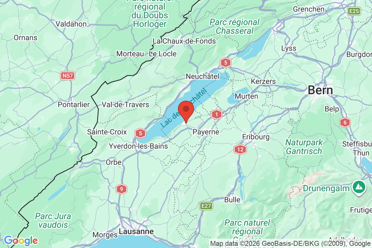Carte de l'activité