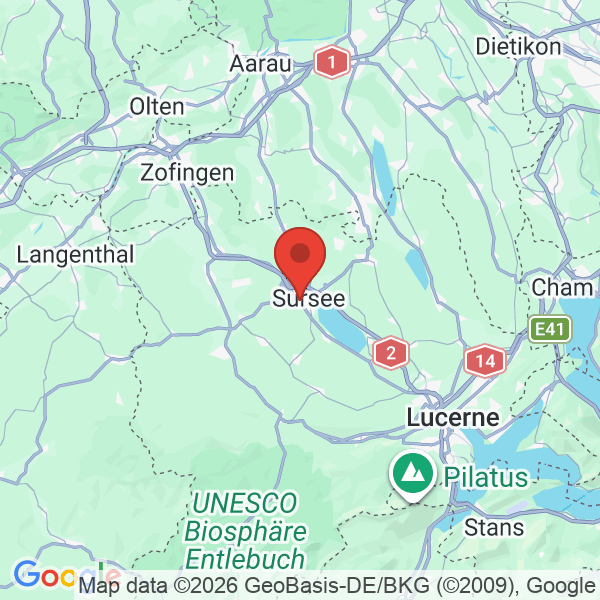 Carte de l'activité