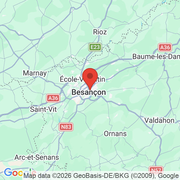 Carte de l'activité