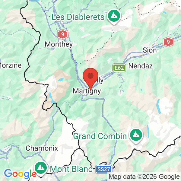 Carte de l'activité