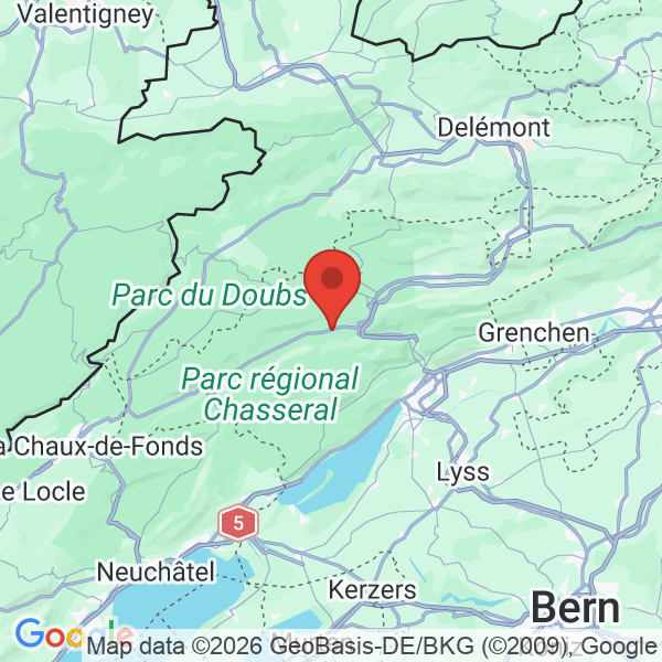 Carte de l'activité