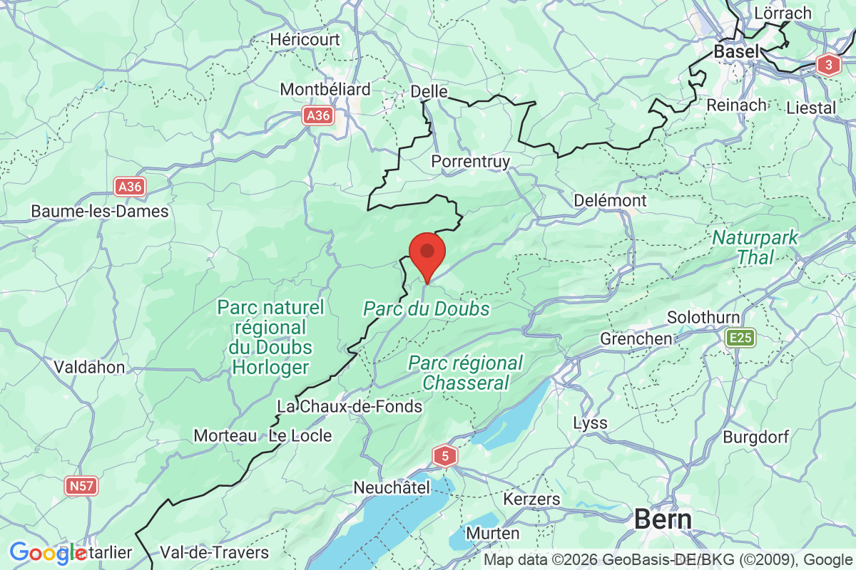 Carte de l'activité
