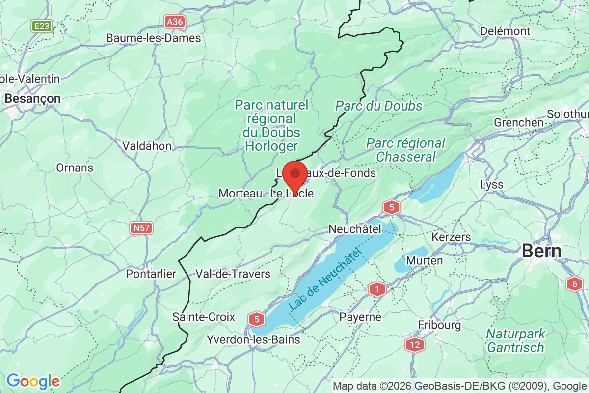 Carte de l'activité