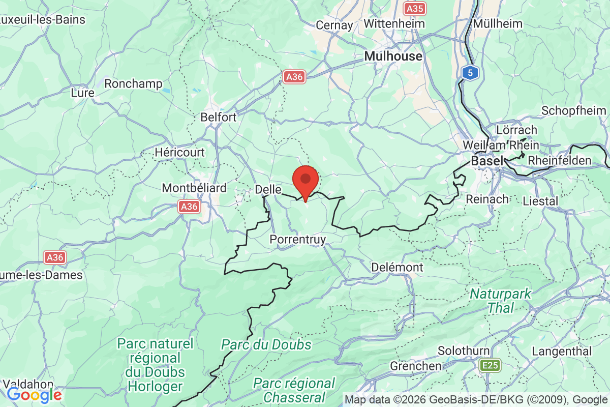 Carte de l'activité