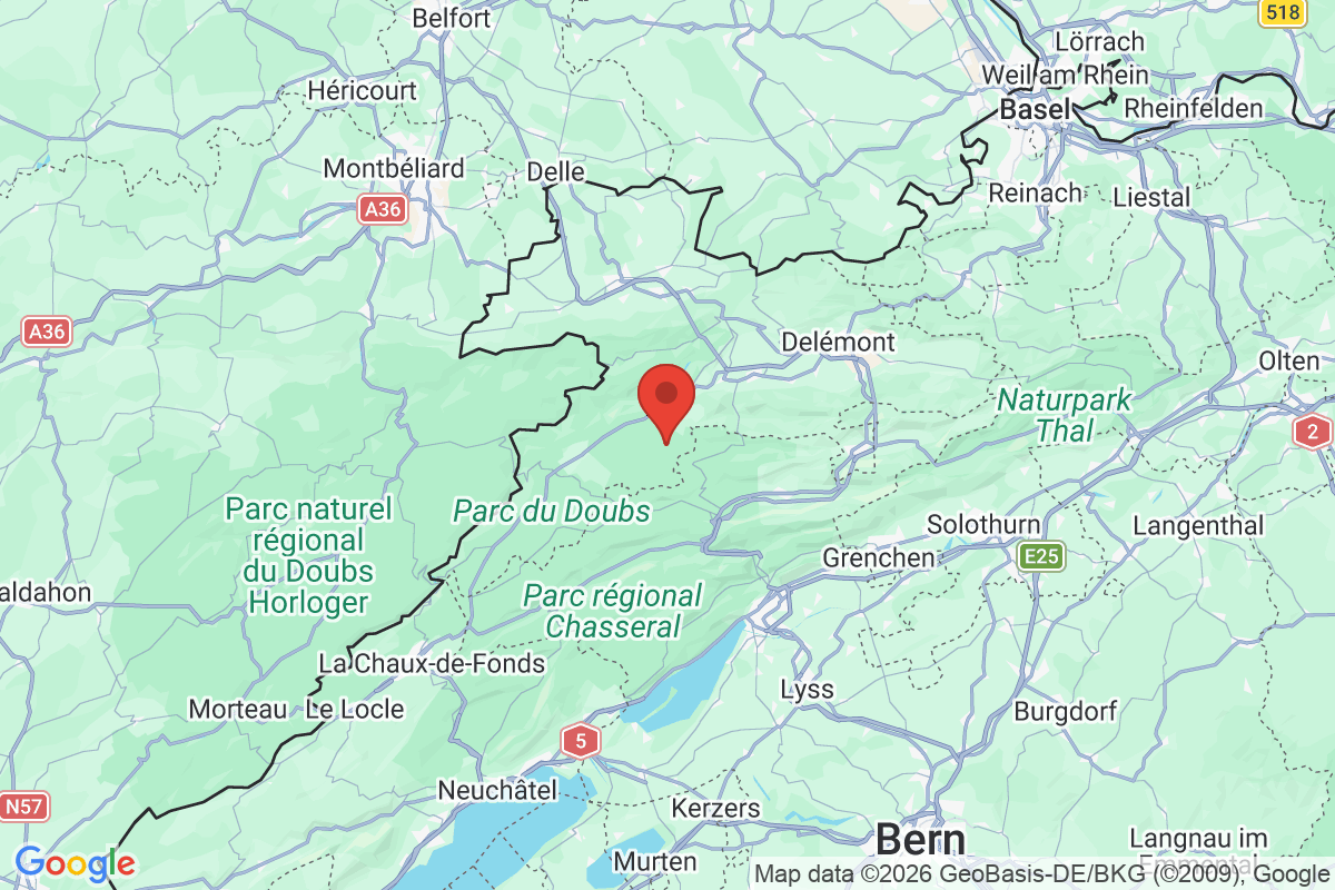 Carte de l'activité