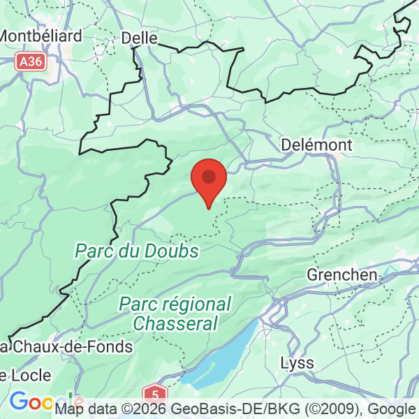 Carte de l'activité