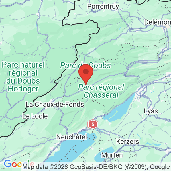 Carte de l'activité