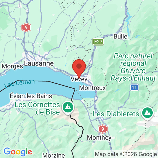 Carte de l'activité
