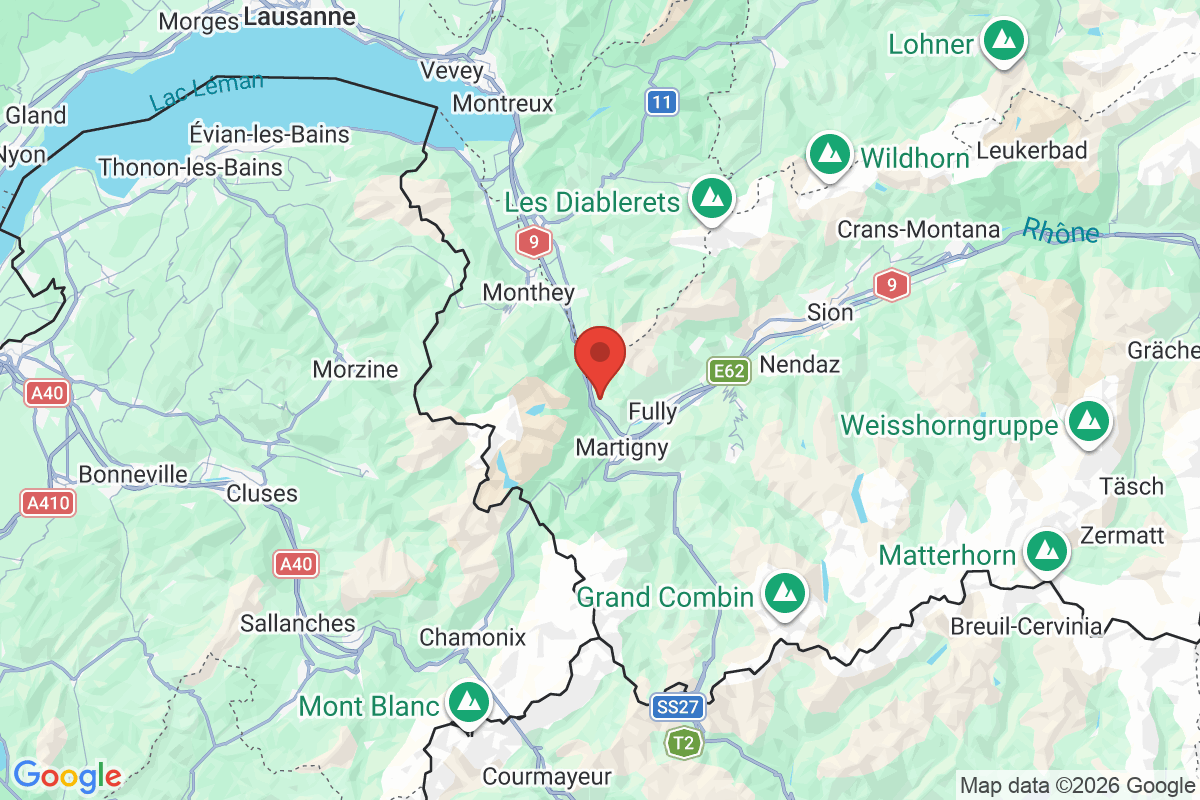 Carte de l'activité
