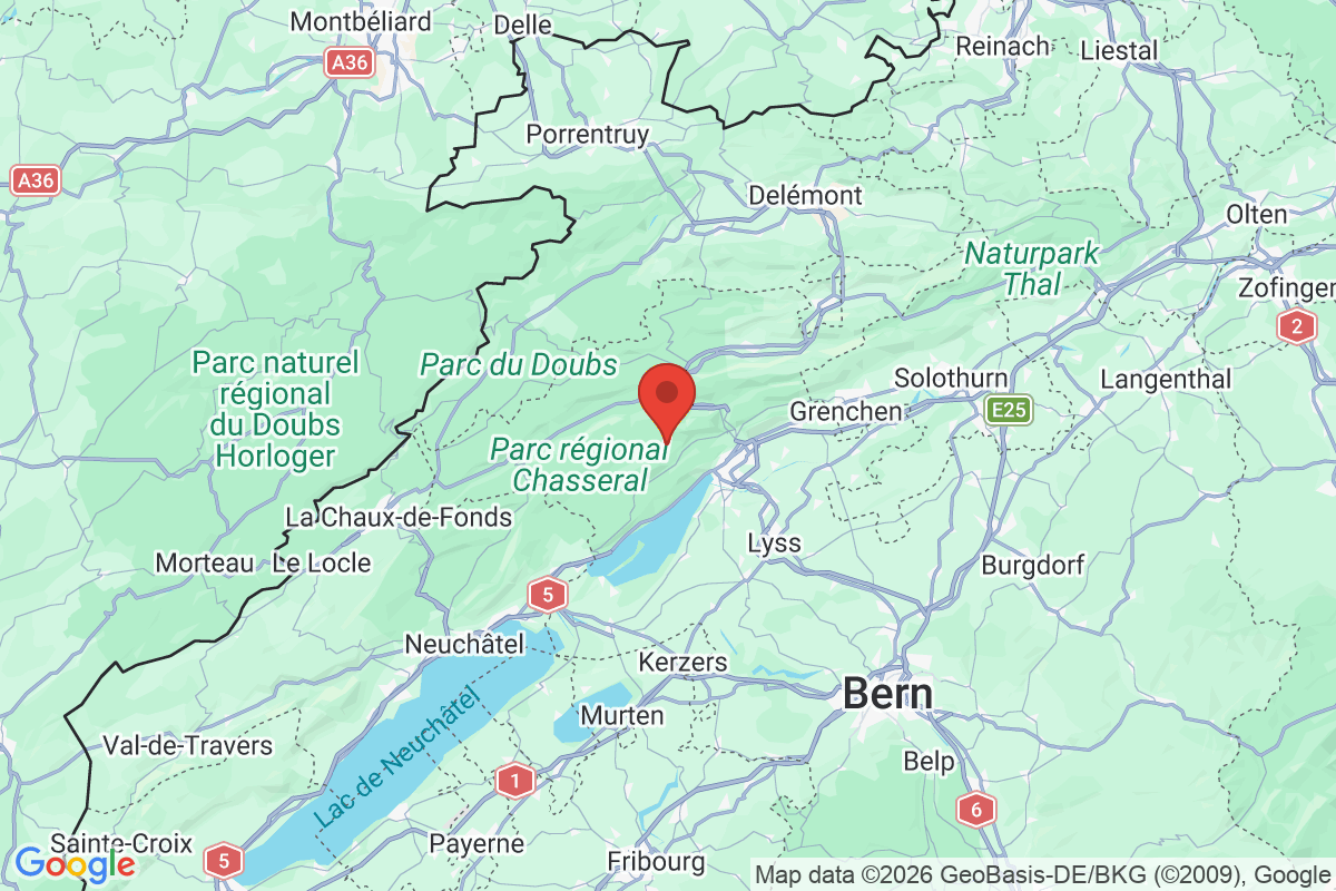 Carte de l'activité