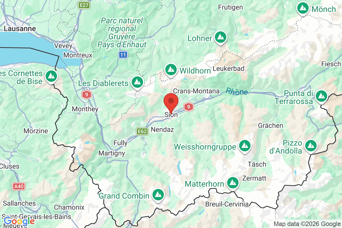 Carte de l'activité