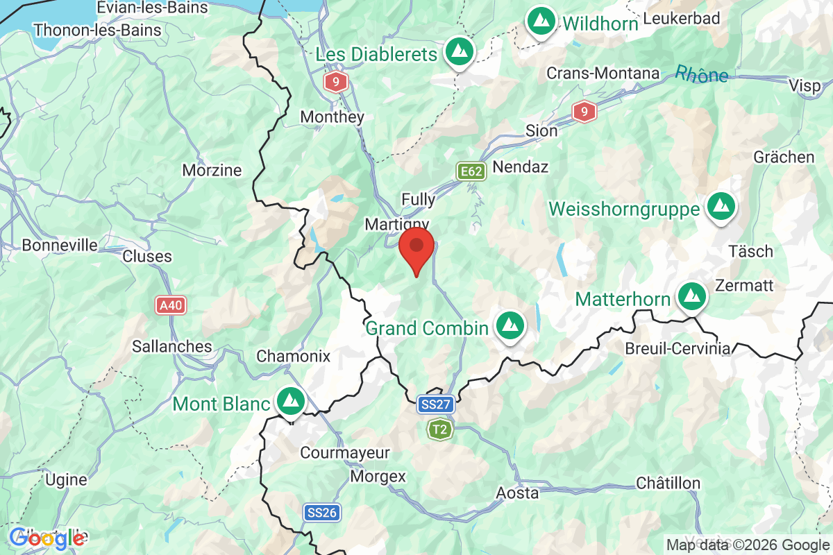 Carte de l'activité