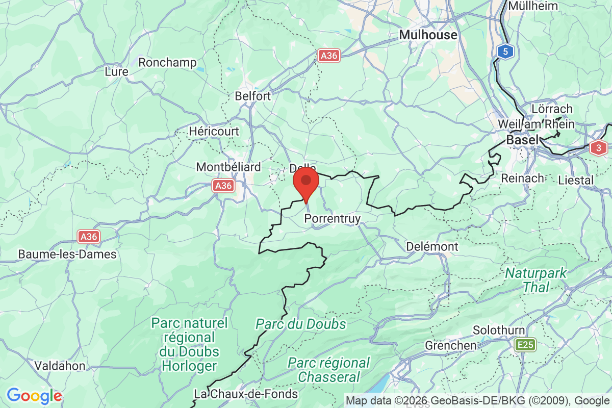 Carte de l'activité