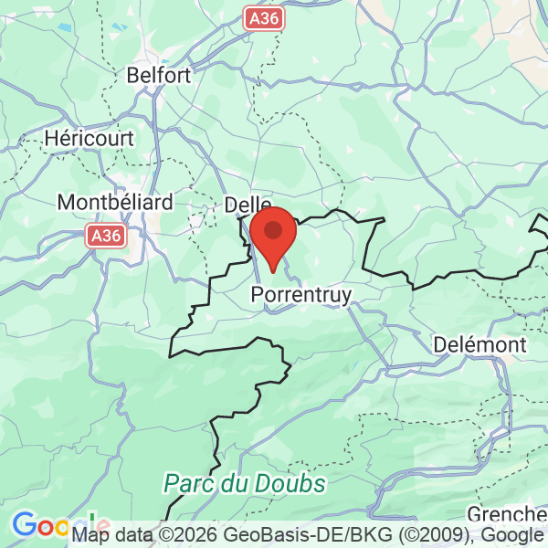 Carte de l'activité
