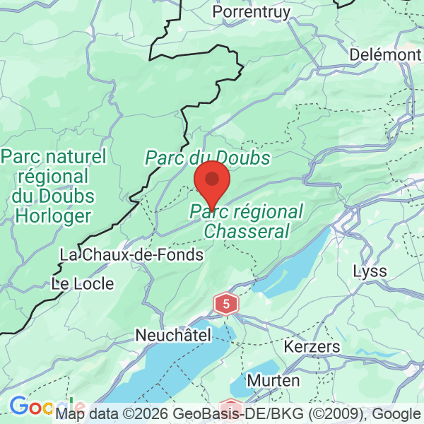 Carte de l'activité