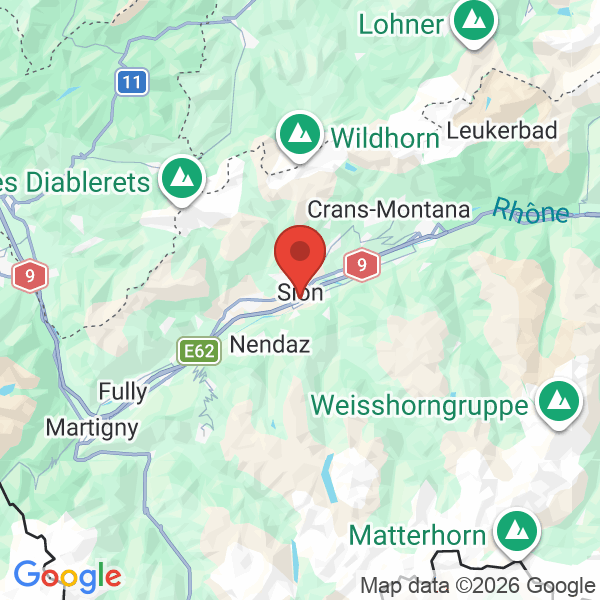 Carte de l'activité