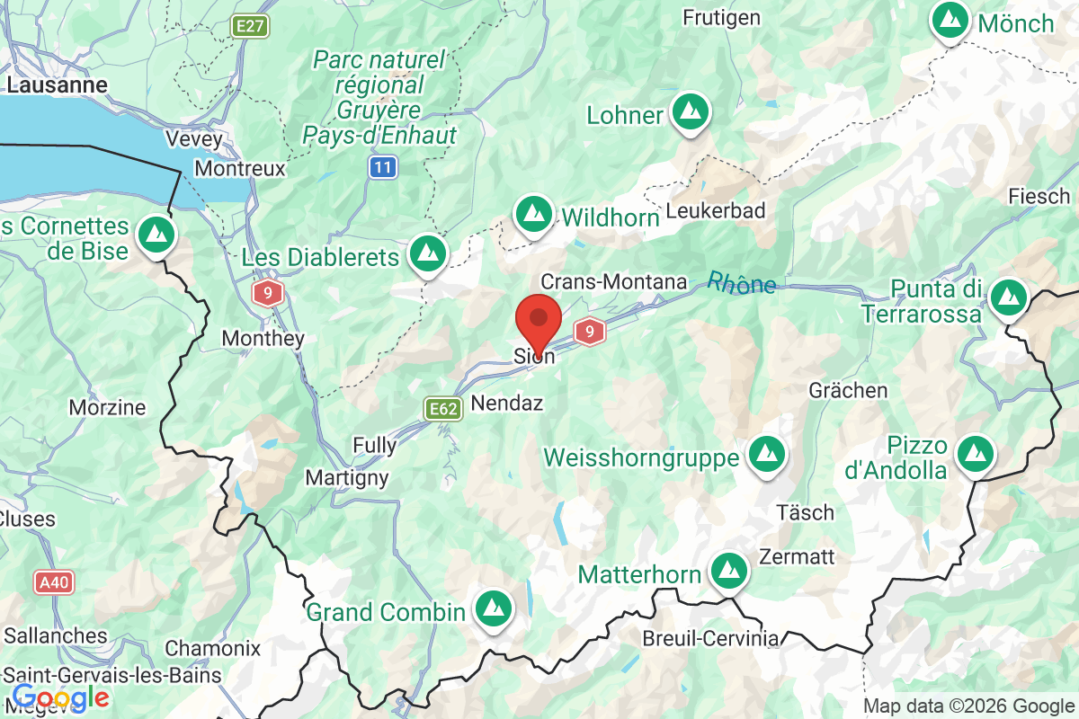 Carte de l'activité