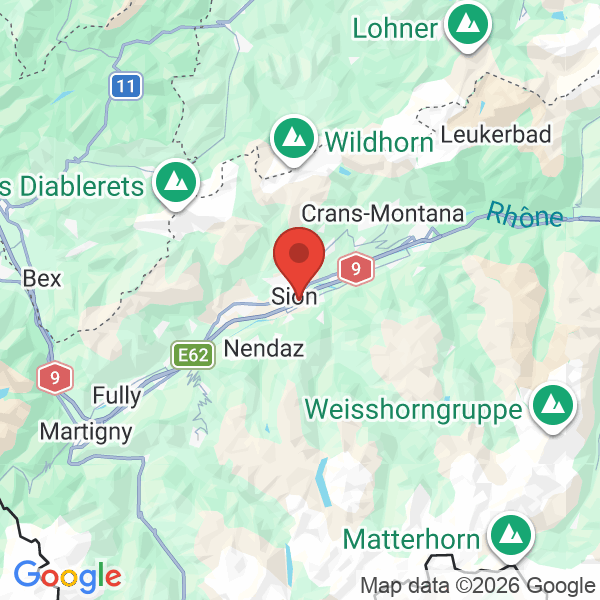 Carte de l'activité