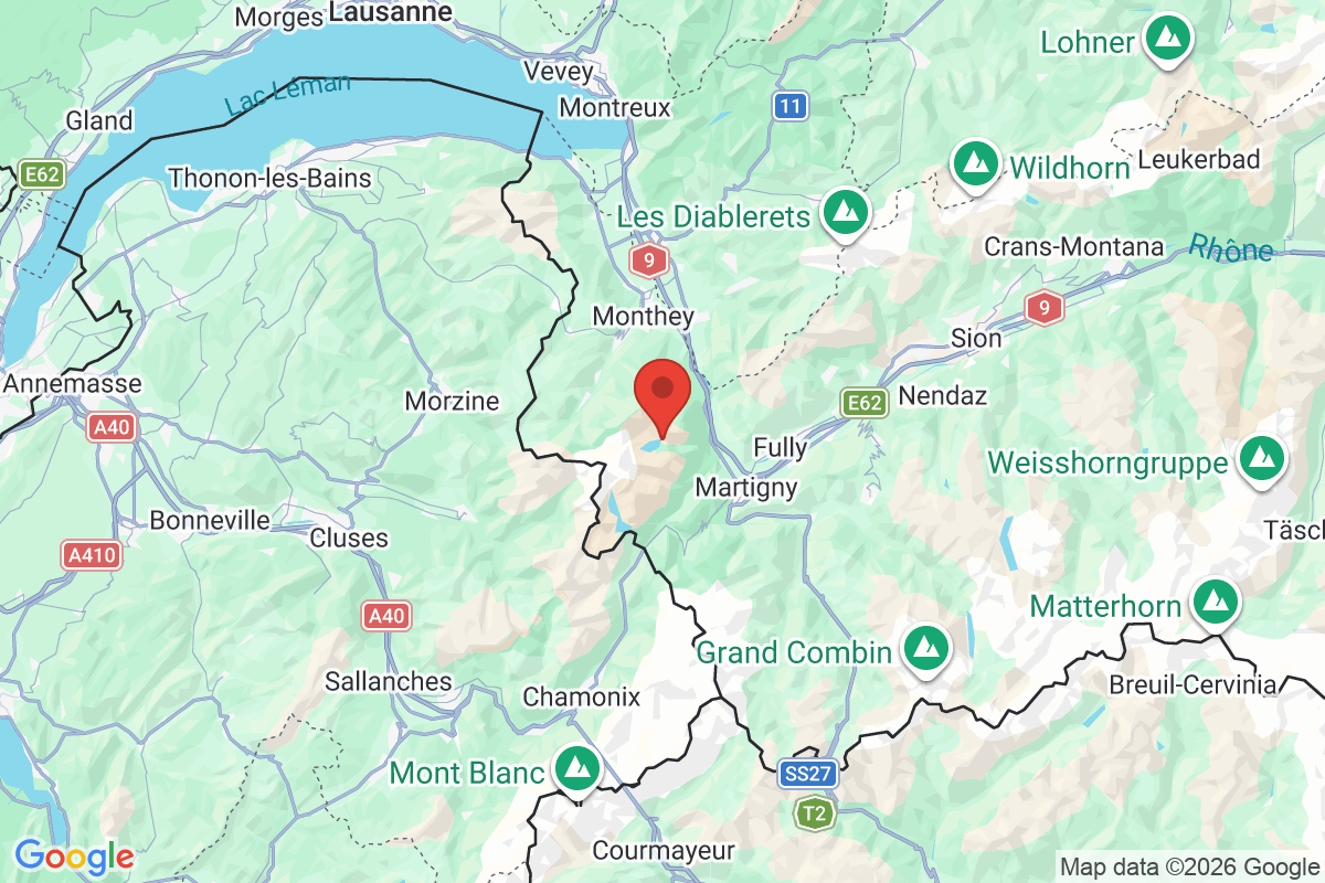 Carte de l'activité