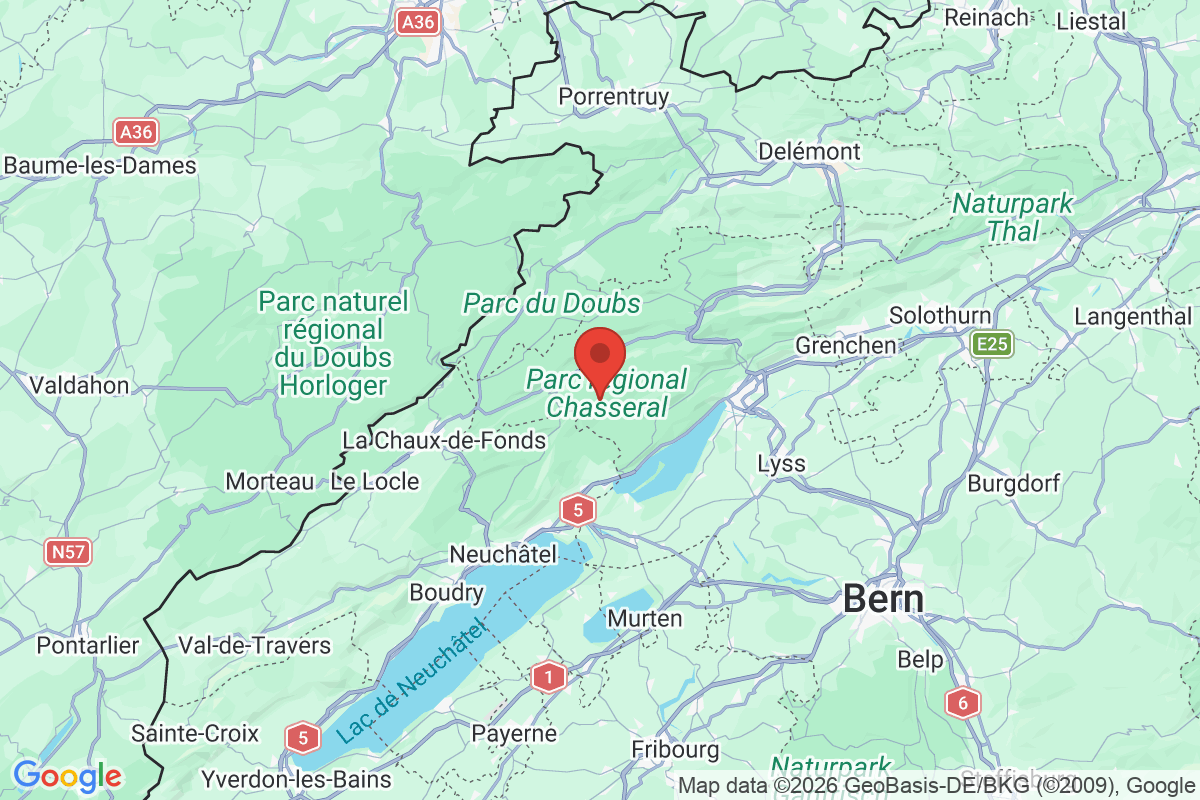 Carte de l'activité