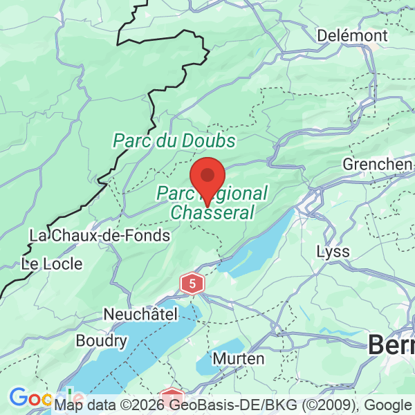Carte de l'activité