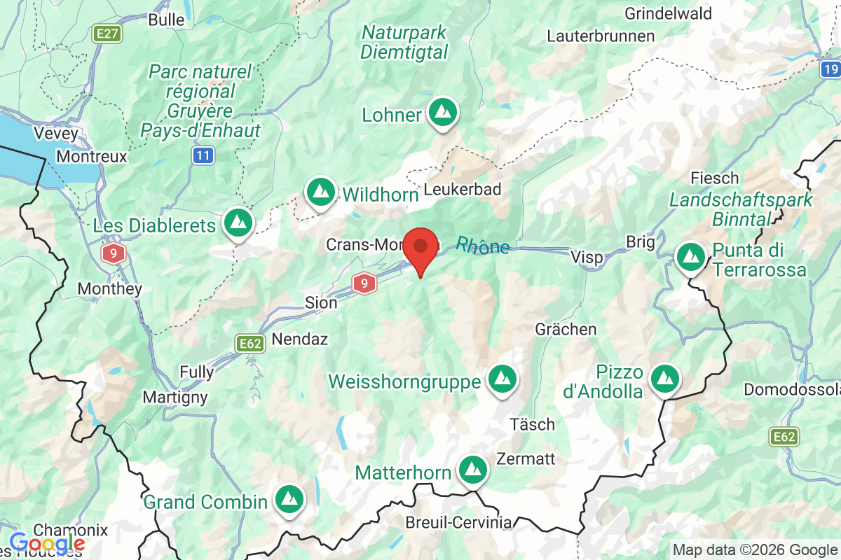 Carte de l'activité