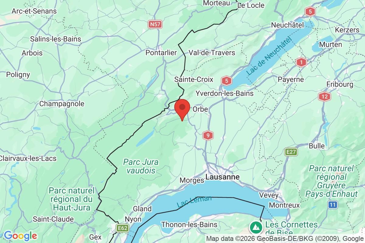 Carte de l'activité