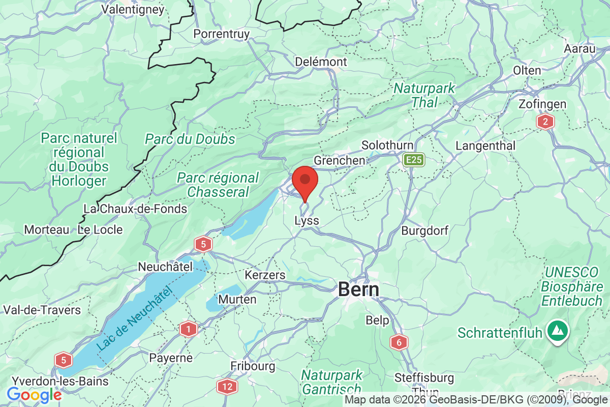 Carte de l'activité