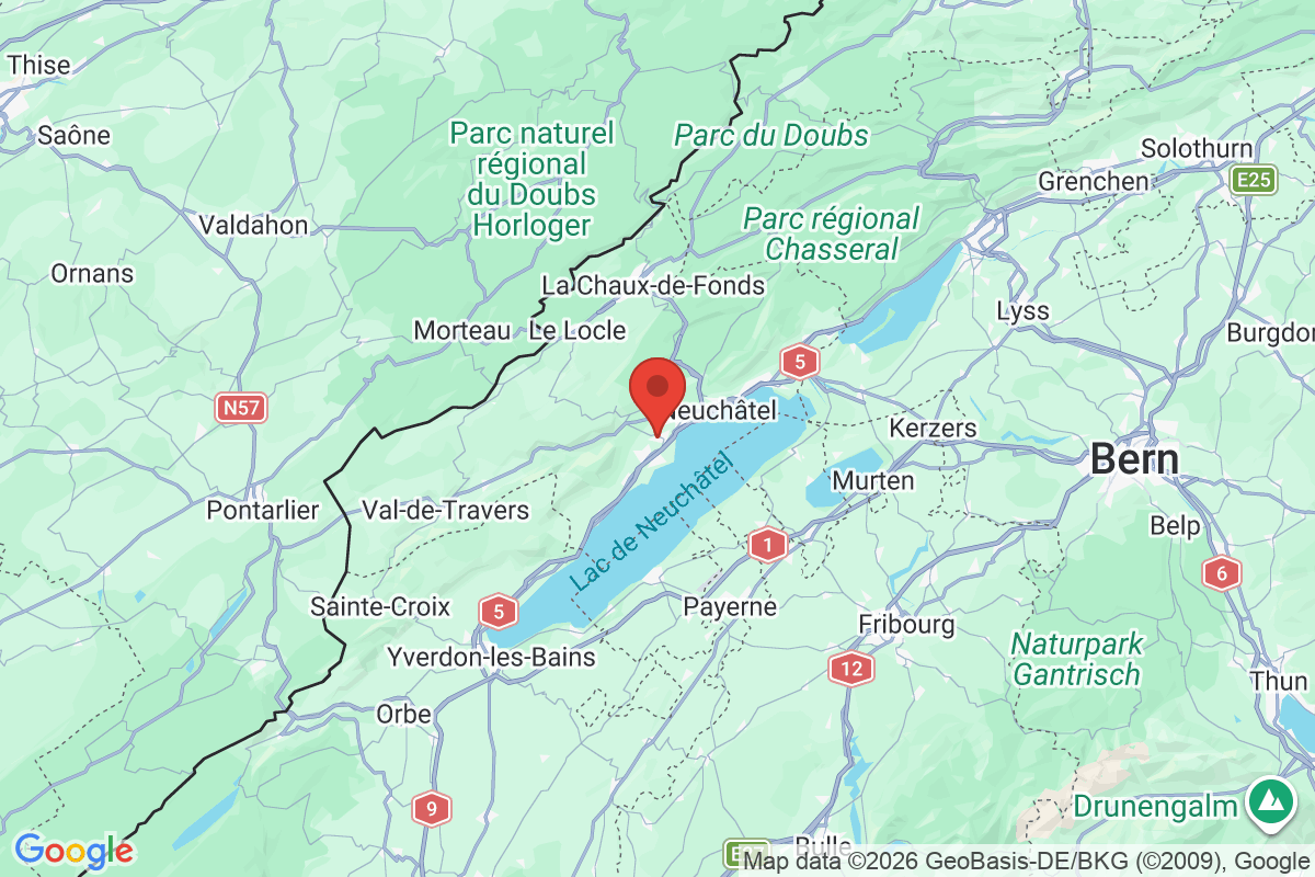 Carte de l'activité