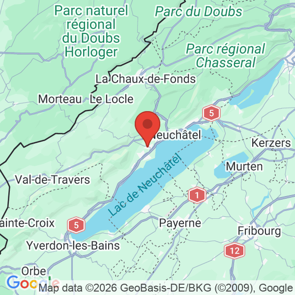 Carte de l'activité