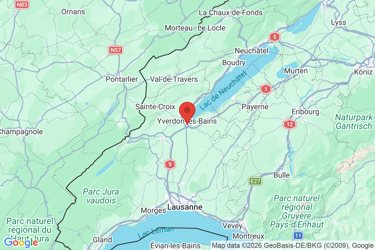 Carte de l'activité
