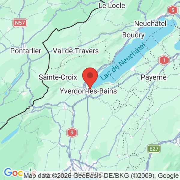Carte de l'activité