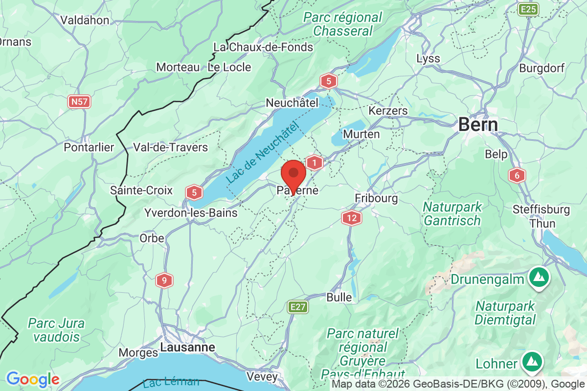 Carte de l'activité
