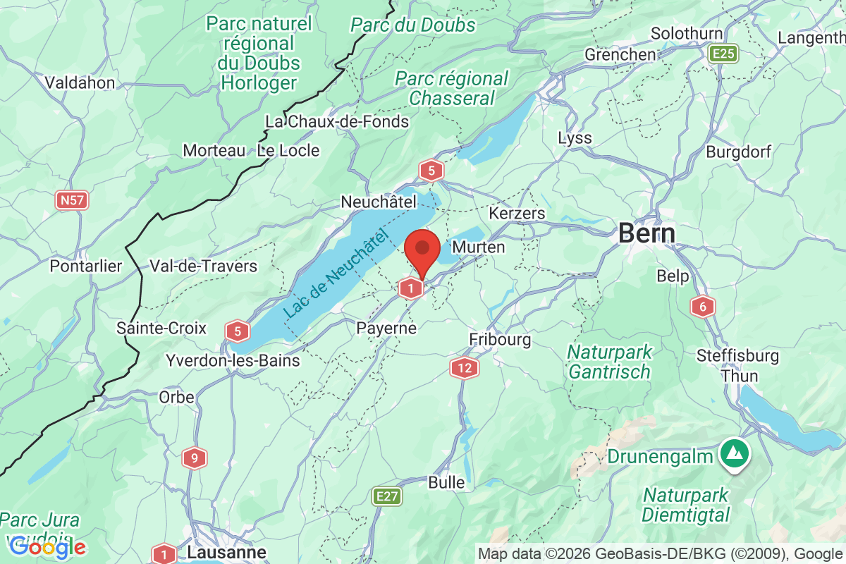 Carte de l'activité