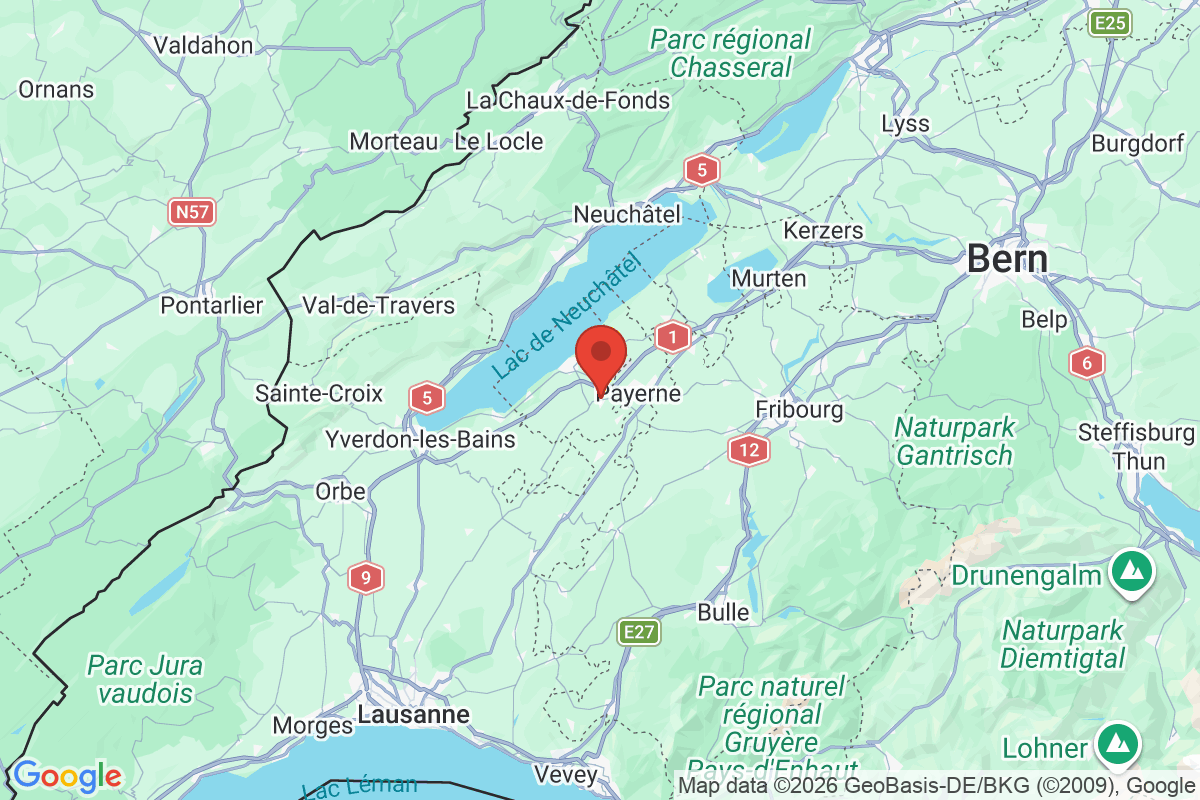 Carte de l'activité