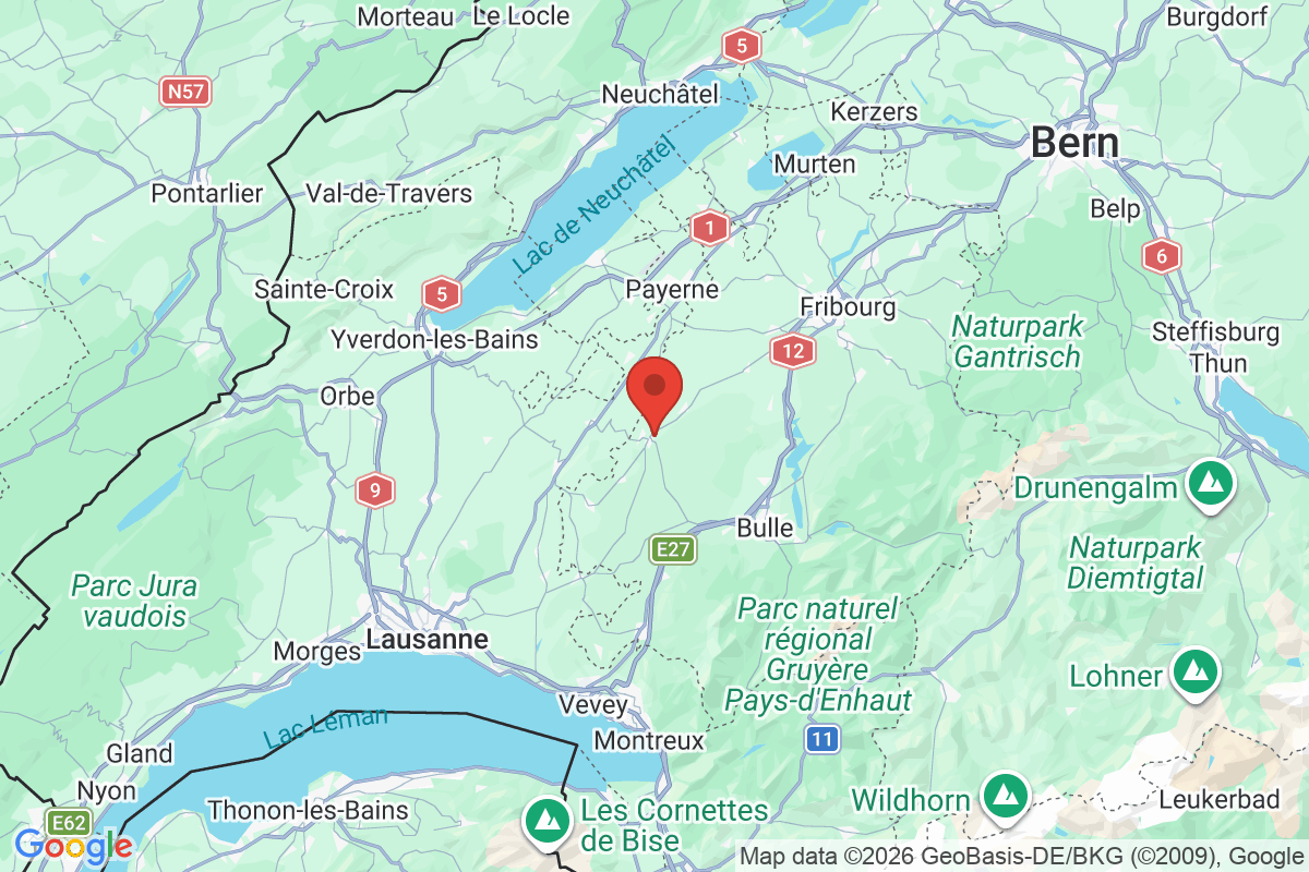 Carte de l'activité