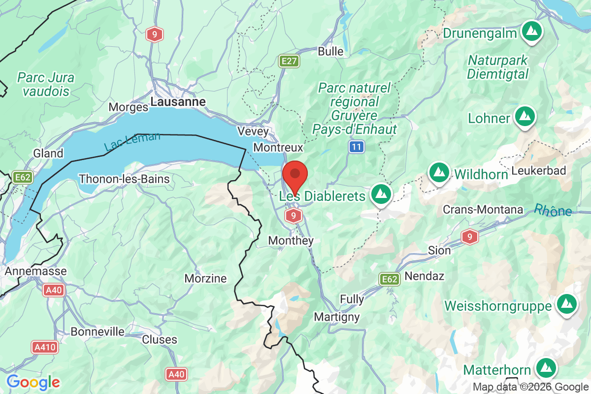 Carte de l'activité