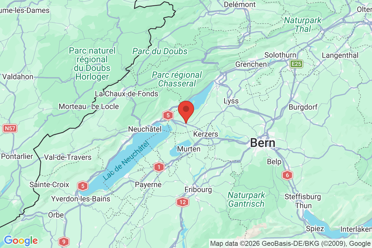 Carte de l'activité